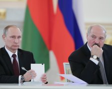 Олександр Лукашенко і Володимир Путін