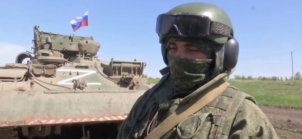 Російський окупант, фото: скріншот з відео
