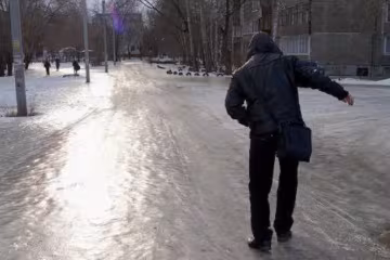 Ожеледиця, скріншот: YouTube