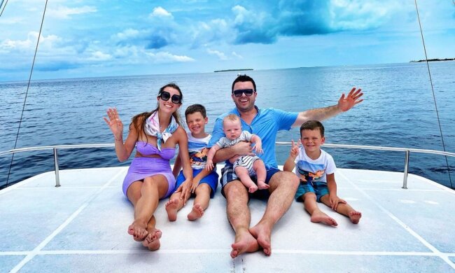 Григорій Решетник з сім'єю, фото з Instagram