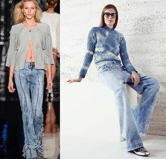 Модные женские джинсы 2021