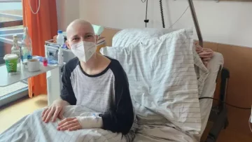 Человек болен раком, болезнь, больной. Фото BBC