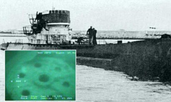 Німецький підводний човен U-530 після капітуляції