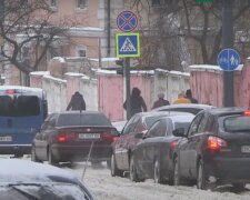 Снігопад у Львові, скріншот із відео