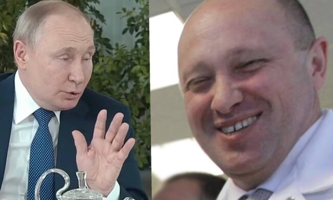 путін і Євген Пригожин, фото: вільне джерело