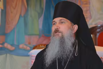 Владыка Венедикт Алексийчук, кадр из "Живе телебачення"