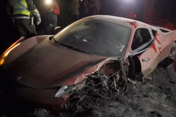 Топ-7 автомобильных аварий с участием футболистов