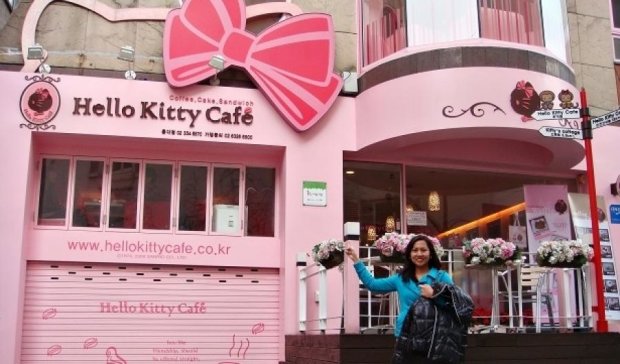 В Лондоне появилось кафе Hello Kitty