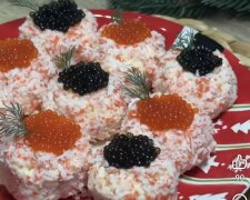 Крабовые рафаэлки: фото скрин рецепта