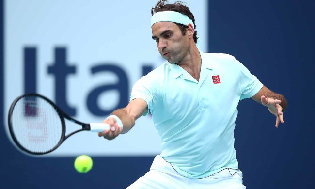 Федерер разгромил юного канадца и вышел в финал Miami Open: видео