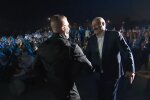 Александр Лукашенко и Серега, скриншот из видео