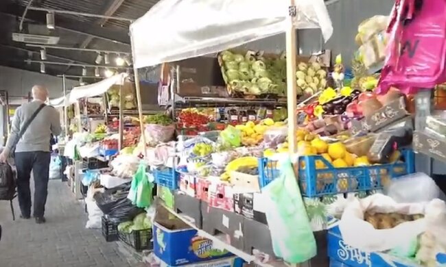 Рынок. Фото: скриншот с видео