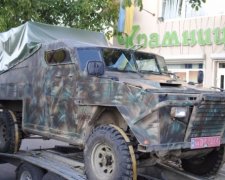 У зону АТО відправився "волинський монстр"