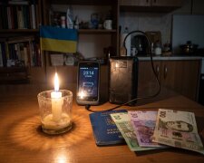 відключення світла смартфон повербанк свічка