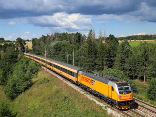 Потяг RegioJet: фото з вільних джерел