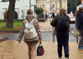 Украинцы, осень, кадр из видео