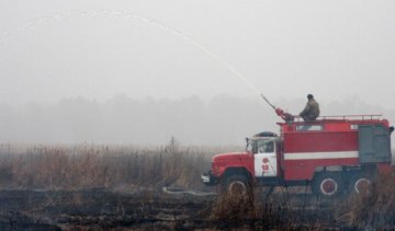 Торф’яну пожежу у 100 гектарів загасили на Полтавщині