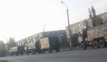 Колони російської техніки "засвітилися" в Криму