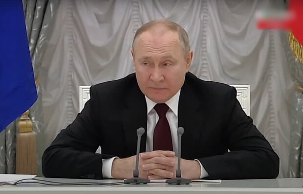 Путін, скріншот з відео засідання Радбезу