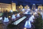 Київські фонтани показали з висоти пташиного польоту: вражаюче відео