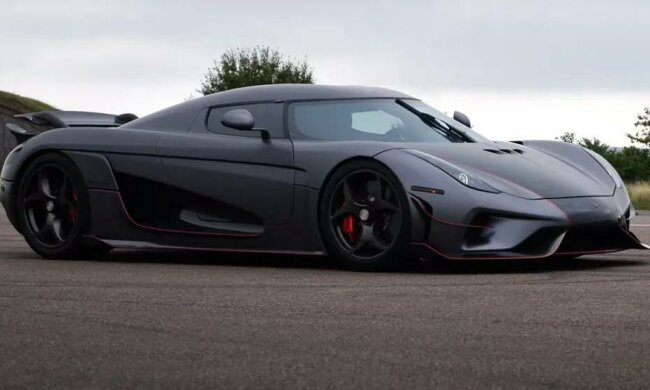 Koenigsegg Regera, скриншот видео