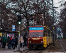 В Днепре на ходу загорелся трамвай, фото: Днепроград