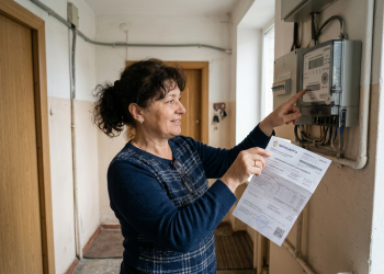 Рахунки за світло. Фото: згенероване ШІ 