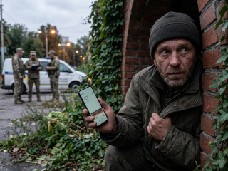Уклонение от мобилизации. Фото: сгенерированное ИИ