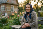 Пенсионерка. Фото: сгенерированное ИИ
