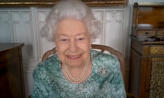 Королева Єлизавета ІІ, скрін з відео