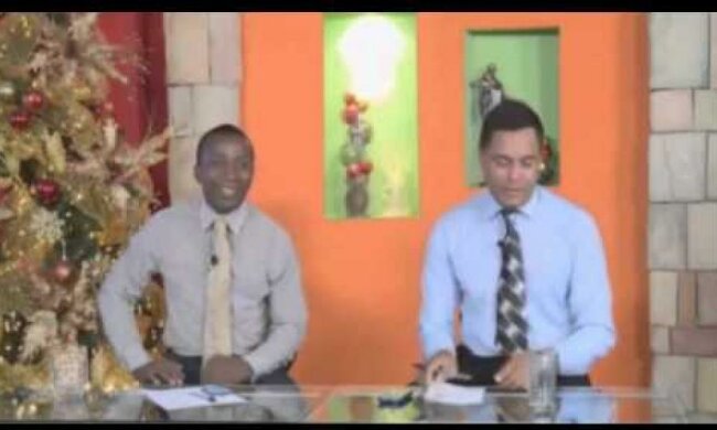 В прямому ефірі на телебаченні з'явився привид (відео)