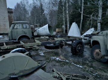 Заброшенная авиабаза СССР, фото: Денис Забелин