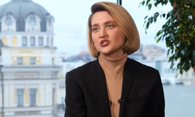 Віра Кекелія, кадр з інтерв'ю