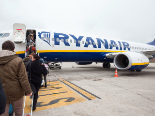 Літак авіакомпанії Ryanair