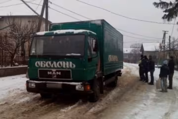 Грузовик снес пешехода на Закарпатье