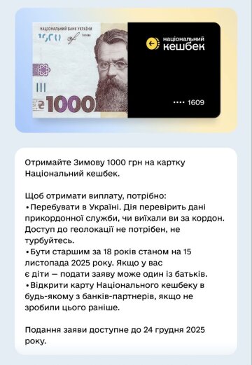 Зимняя поддержка: фото "Дія"