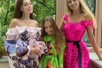 Ольга Полякова змусила доньку Машу гарувати біля плити: "Мама хоче борщу"