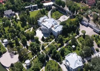 маєток Порошенка в Козині, скріншот з відео