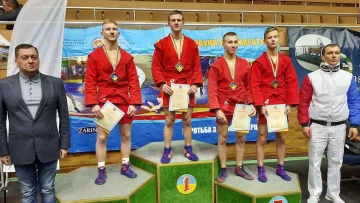 Прикарпатцы на чемпионате Украины по самбо, фото: Суспільне