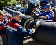 Ремонт теплосети во Львове: горячая вода