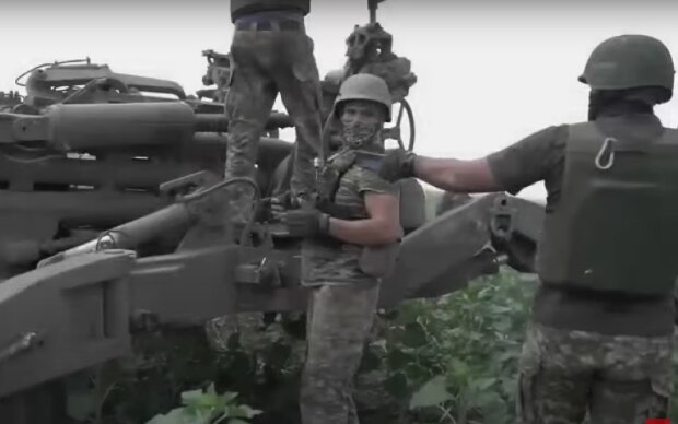 Украинские артиллеристы. Фото: скрин youtube