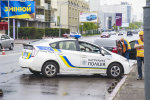 Дуже поспішав: у Києві Suzuki влетів у Fiat з дітьми в салоні, медики роблять все можливе