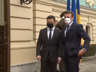 Макрон і Зеленський, скріншот: YouTube
