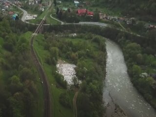 сміття на Закарпатті, скріншот з відео