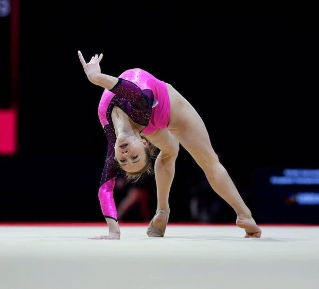 Украинская красавица триумфовала на престижном турнире по спортивной гимнастике