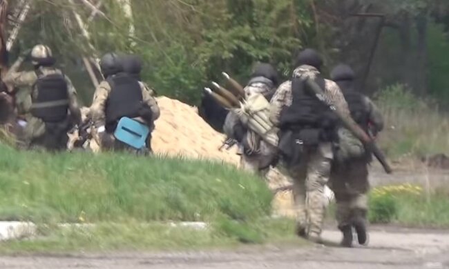 Бої за Слов'янськ, фото: скріншот з відео