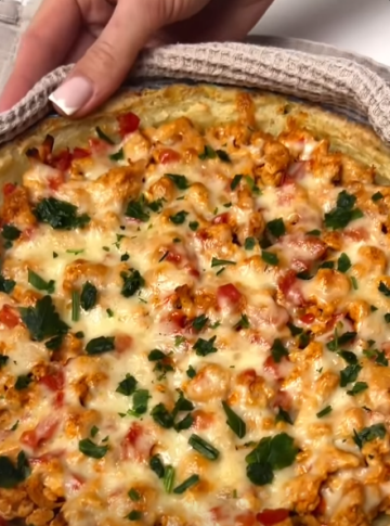 Картопляний пиріг з фаршем: фото скрін рецепту