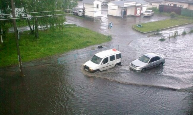 Житомир пішов під воду