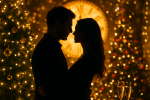 Закохана пара, Новий рік, зображення: Знай.ua