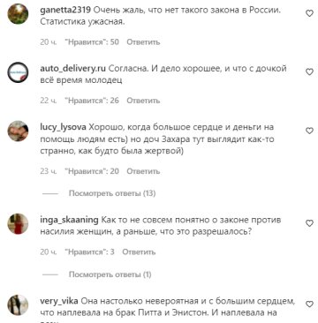 Коментарі на пост зі сторінки "peopletalk" в Instagram